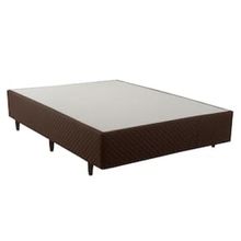 Base Box Casal Herval Regence 28x138x188cm – Marrom