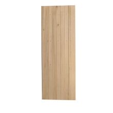 Porta Externa 210x60 Cm Maciça Mexicana / Lambri Eucalipto NeonX