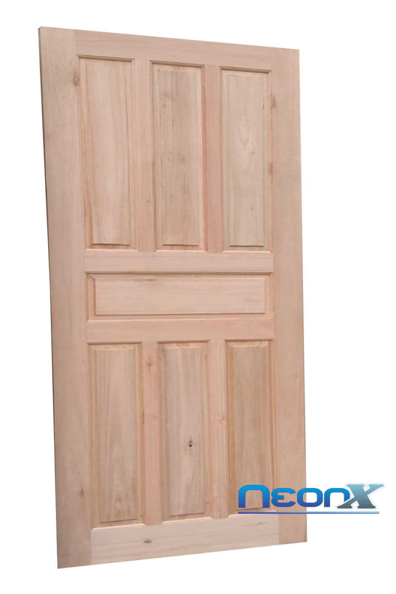 Porta Americana Externa 210x80 Cm Maciça Modelo 7 Almofadas