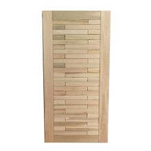 Porta Externa 210x82 Cm Maciça Modelo Nobre Mosaico Eucalipto NeonX