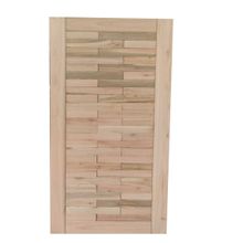 Porta Externa 210x90 Cm Maciça Modelo Nobre Mosaico Eucalipto NeonX