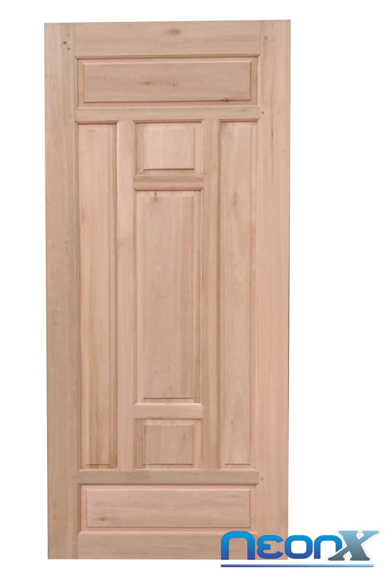 Porta Externa 210x80 Cm Maciça Modelo Classic Eucalipto NeonX