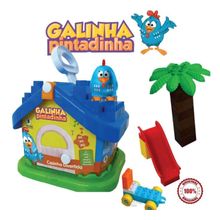 GALINHA PINTADINHA CASINHA DIVERTIDA COM BLOCOS MONTE LIBANO