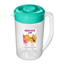 Jarra Plástica para Água Oval  Vac Freezer Verde 3800ml - Sanremo
