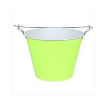 Balde para Cerveja em Alumínio 5L Neon Green Soft Touch - Alumiart Falcão