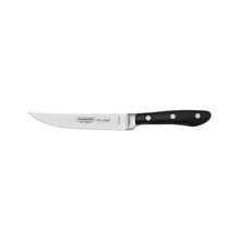 Faca Multiuso para Churrasco em Inox 5" Fio Liso ProChef Preta - Tramontina