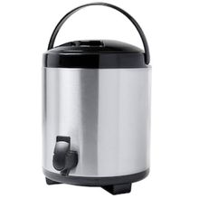 Garrafa Térmica com Torneira Brinox 1387/100 Inox/Preta – 9,2 L