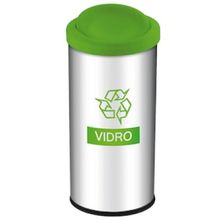 Lixeira Seletiva Brinox 3100/203 Vidro Verde - 40,5 L
