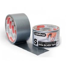 Fita Multi Uso Tipo Silver Tape Prata Adelbras 48mm X 05m