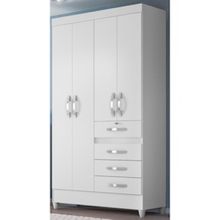 Guarda-Roupa Moval Sobral Flex com 4 Portas e 4 Gavetas