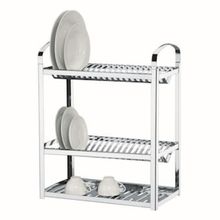 Escorredor para 40 Pratos Brinox Suprema em Aço Inox