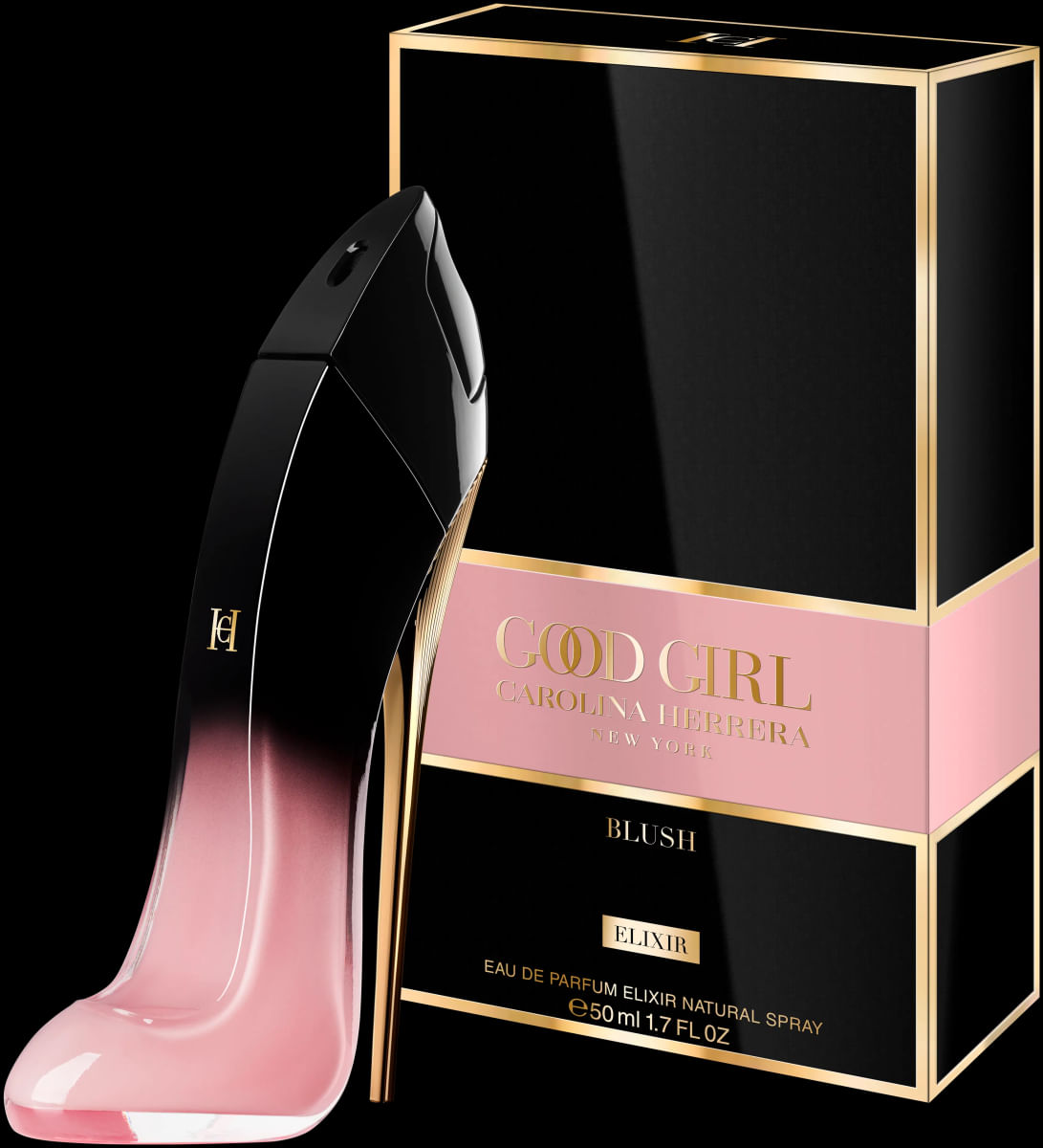 Girl Blush Elixir Good Girl Perfume Bottle Carolina Herreda Good