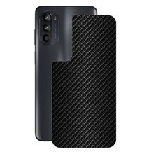 Película para Motorola Moto G52 - Traseira de Fibra de Carbono Preta - Gshield