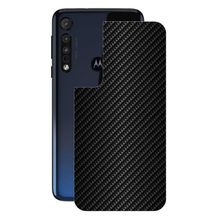 Película para Motorola One Macro - Traseira de Fibra de Carbono Preta - Gshield