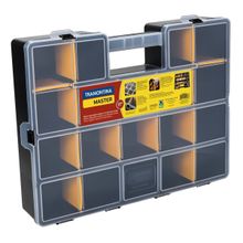 Maleta Plástica Organizadora Tramontina 17" C/ Divisorias Móveis - 43805017