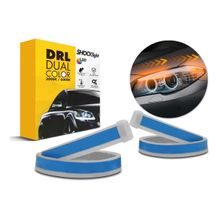 Fita Led Shocklight Dual Color 2 Estágios DRL/Pisca 30cm - 6000K/3000K - (SL-DC30)