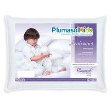 Travesseiro Fibra Siliconizada Plumasul 1223 30x40cm - Branco