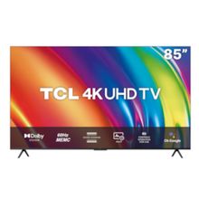 Smart TV LED 85" 4K UHD TCL 85P745 HDR, Wifi, Dual Band, Bluetooth, Google Assistant e HDMI 2.1