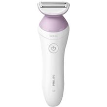Aparador de Pelos Philips Lady Shaver Série 6000 BRL136/00 Bivolt - Lilás e Branco