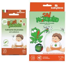 KIT REPELENTE - 1 SAI MOSQUITO + 1 POST PICADA - BABYDEAS