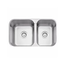 Cuba Dupla Embutir ou Sobrepor Aço Inox Acetinado 69x40 cm Tramontina