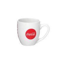 Caneca de Porcelana Coca-Cola Branca 300 ml