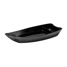 Barco Fuji Preto 30,5x14x5,5cm Haus Concept