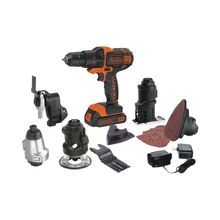 Kit Parafusadeira Matrix 6x1 20V Black Decker