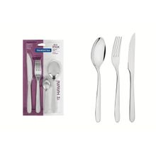 Faqueiro Tramontina Havaí Inox com Facas para Churrasco 16 Peças