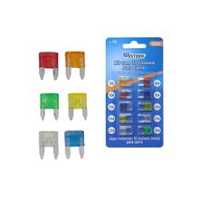 Jogo 10 Mini Fusiveis Automotivo Western