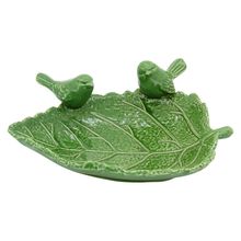 Folha Cerâmica Verde Crispin 7X20X14Cm