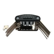 Kit Ferramentas P/Bike Kf10 Preto Oex Move/Home