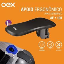 Apoio Ergonômico Para Antebraço Ae100 Preto