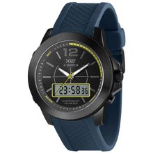 Relógio X-Watch Masculino Ref: Xmnpa013 P2dx Anadigi Black