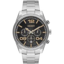 Relógio Orient Masculino Ref: Mbssc245 P2sx Cronógrafo Prateado