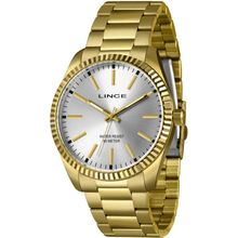 Relógio Lince Masculino Ref: Mrgh191l46 S1kx Casual Dourado