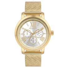 Relógio Euro Feminino Ref: Eu6p29aim/4d Multifunção Mesh Dourado