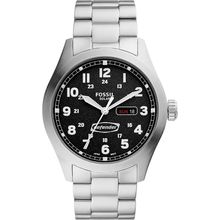 Relógio Fossil Masculino Ref: Fs5976/1kn Solar Casual Prateado