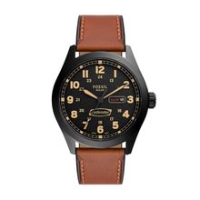 Relógio Fossil Masculino Ref: Fs5978/0pn Solar Casual Black