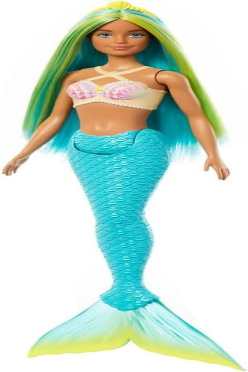 Boneca Barbie - Sereia Mundo Da Fantasia - Calda Azul MATTEL - Shop Coopera