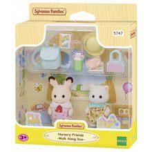Bonecos Sylvanian Families - Amigos do jardim da infancia - Caminhando juntos EPOCH MAGIA