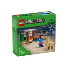 Blocos de Montar - LEGO Minecraft -  A Expedicao ao Deserto de Steve LEGO DO BRASIL
