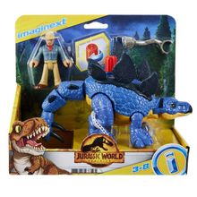 Boneco  Imaginext - Jurassic World Stegosaurus e Dr Grant MATTEL Boneco  Imaginext - Jurassic World Stegosaurus e Dr. Grant MATTEL
