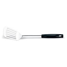 Espátula Perfurada Asti 33cm Cabo Preto  Brinox