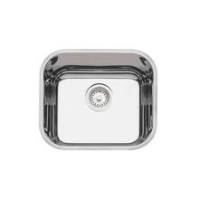 Cuba Inox Tramontina Retangular Alto Brilho com Válvula 40X34X17 cm