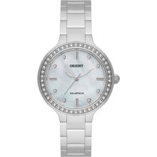 Relógio Orient Feminino Ref: Fbss0137 B1sx Casual Solar Prateado