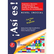 ¡Así Es! - Esquemas e Exercícios de Espanhol - Inicial