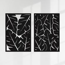 Quadro Decorativo Corte à Laser - FOLHA LONGAS