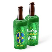 Porta Garrafa Térmico 600ml - Brasil Hexa Verde