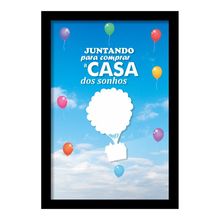 Quadro Porta Dinheiro Casa
